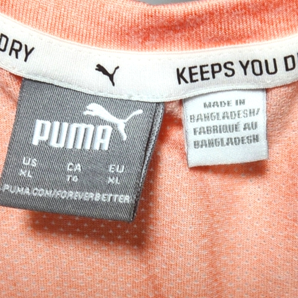 🌸 3/$25 🌸 Puma Women's Relaxed Coral Tee-Size XL - Picture 5 of 6